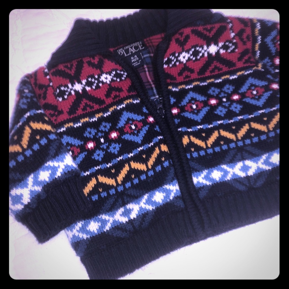Adorable Nordic Style Sweater 6 to 9 months